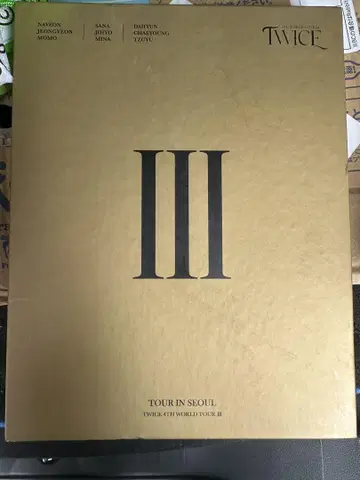TWICE III TOUR IN SEOUL DVD