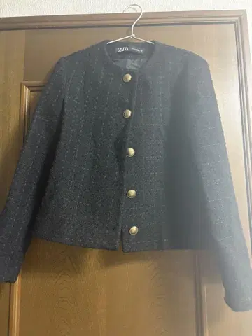 자라 트위드 자켓