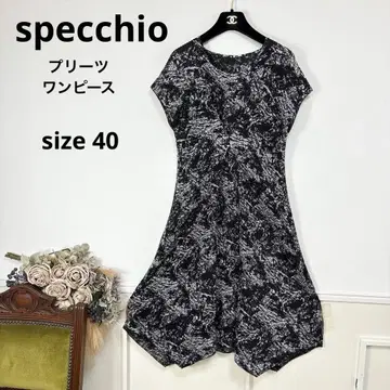 새상품급 빅 사이즈 specchio 플리츠 원피스