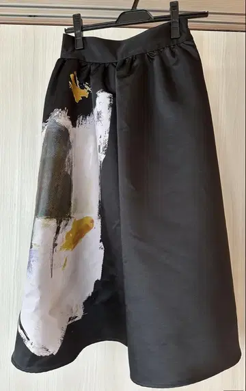 아메리 AMERI 새틴지 롱 스커트