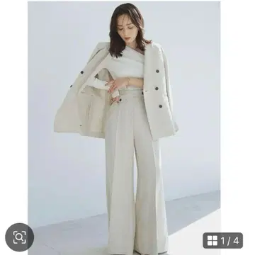 anauans 린넨 와이드 팬츠 M 사이즈