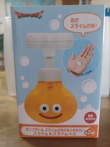 드래곤 퀘스트 슬라임 펌프 보틀 400ml