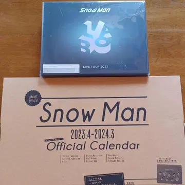 Snow Man LIVE TOUR 2022 Blu-ray 달력