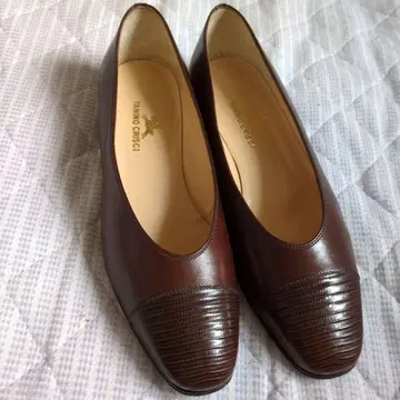 미사용 TANINO CRISCI 타니노 크리스치 펌프스 브라운