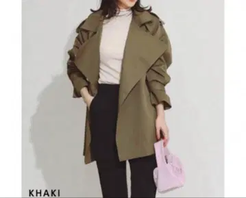 숏 트렌치코트 베이스먼트 온라인