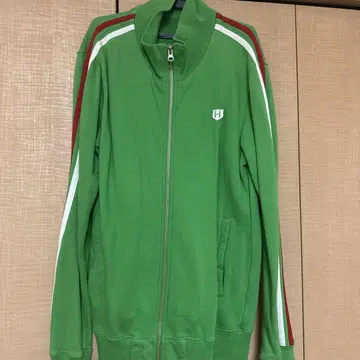 타미 힐피거 그린 집업 자켓