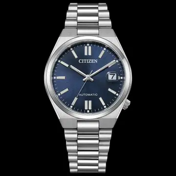 CITIZEN 츠요사 tsuyosa 자동 와인딩 그레이 블루 37mm