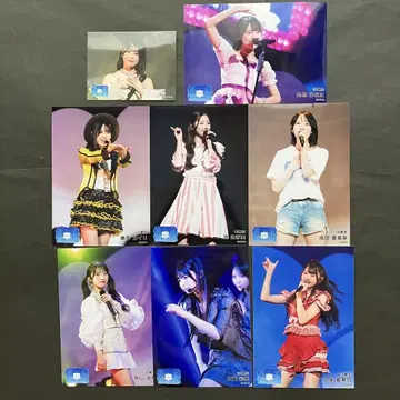 AKB48 브로마이드 7장 브로마이드+스티커 18기생 승격 스크래치