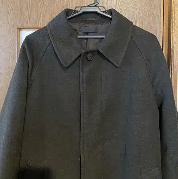 다크 그린 계열 코트 429298 UNIQLO