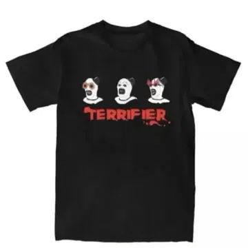 테리퍼 TERRIFIER 호러 영화 프린트 T셔츠 L 사이즈