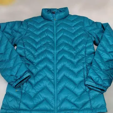 새상품급 THE NORTH FACE 터콰이즈 다운 자켓 M 사이즈
