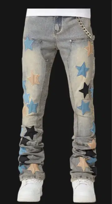 GUAPI / BLUE VINTAGE STARS DENIM 사이즈 34