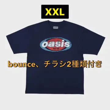 oasis 로고 네이비 티셔츠 네이비 XXL 오아시스 내한 2025