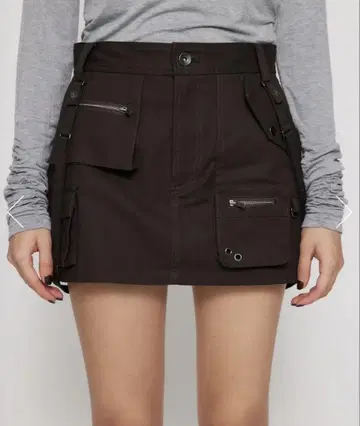 LAGUA GEM MILITARY 큐롯 스커트