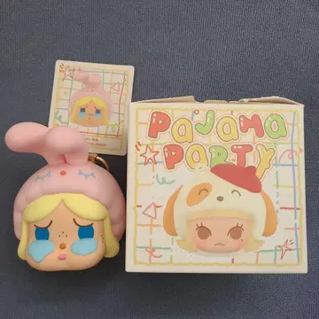 POP BEAN 파자마 파티 이어폰 백 크라이베이비