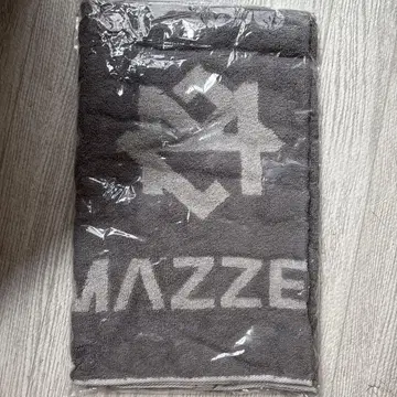 미개봉 MAZZE 로고 타월 그레이