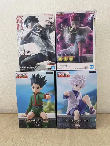 HUNTER x HUNTER 피규어 묶음 판매 4개 세트