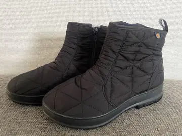BOGS 보그스 스노우 부츠 블랙 숏 23.0cm 퀼팅