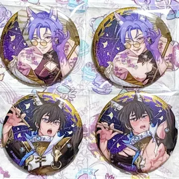 NU:카니발 쿠야 갈 글리터 캔뱃지