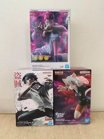HUNTER x HUNTER 피규어 묶음 판매 3개 세트