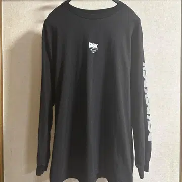 DGK 블랙 롱 슬리브 T셔츠 L