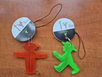 리플렉터 AMPELMANN 앙펠만 페어 키링