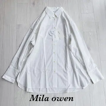 Mila owen 베이직 롱 셔츠