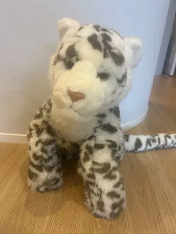 화이트 타이거 봉제 인형 중형