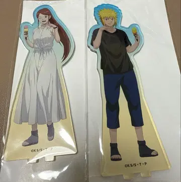 NARUTO 아크릴 스탠드 미나토&쿠시나 여름방학
