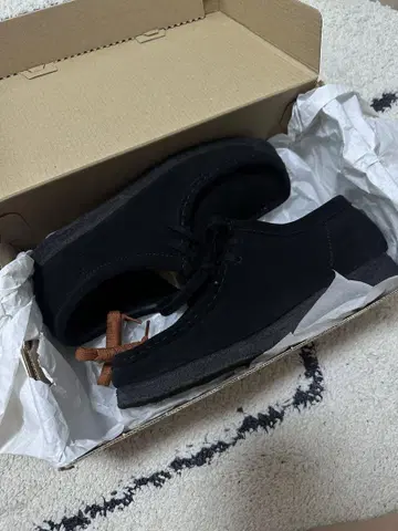 Wallabee 블랙 41