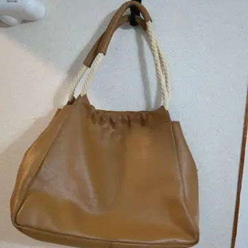 FURLA 브라운 가죽 숄더백