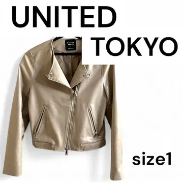 UNITED TOKYO 가죽 자켓 사이즈 1