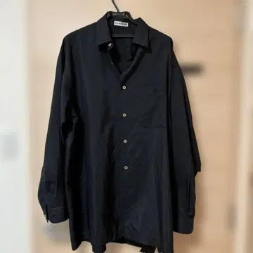 ISSEY MIYAKE MEN 긴팔 셔츠 블랙