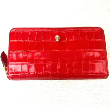 알렉산더 맥퀸 장지갑 빨간색