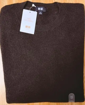 남성용 2025년 가을 신작 UNIQLO 캐시미어 크루넥 스웨터