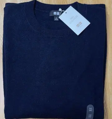 남성용 2025년 가을 신작 UNIQLO 캐시미어 크루넥 스웨터