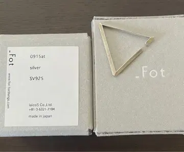 [ _Fot ] line ear cuff_silver