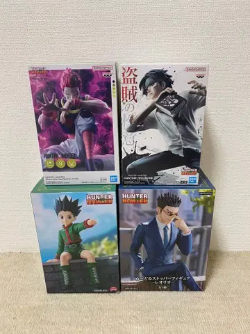 HUNTER x HUNTER 피규어 곤 레오리오 클로로 히소카 묶음 판매