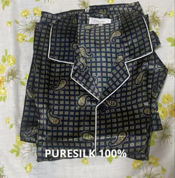 pure silk100% 파자마 상하의 세트