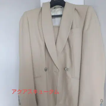 [ 새상품급 ] Aquascutum 베이지 스커트 수트 셋업