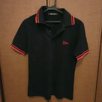 소니아 리키엘 RYKIEL HOMME 블랙 피케 셔츠