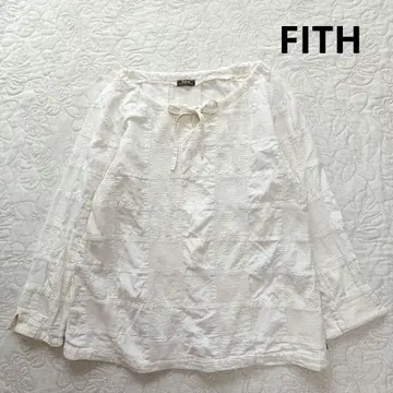 [컨디션 최상] FITH 패치워크 블라우스