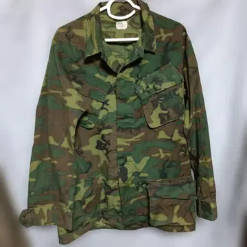 베트남 전쟁 미국 해병대 70년대 EDRL 그린 리프 카모 자켓