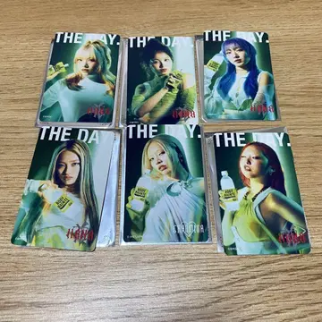 바디멘테 HANA 트레이딩 카드 짱미나 6장 THE DAY.
