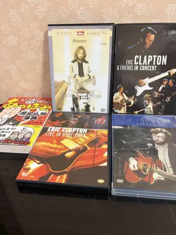 에릭 클랩튼 DVD 4장 세트