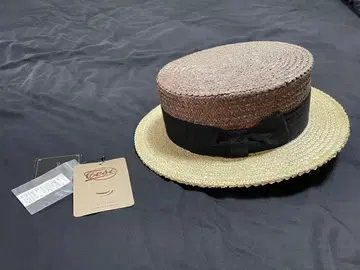 보울러 햇 브라운 베이지 사이즈 58