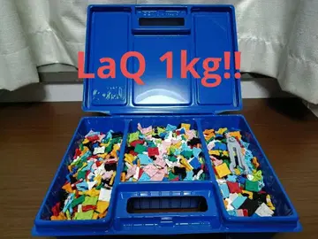 LaQ 1kg 약 2300피스 + 리무버 파랑 박스 포함