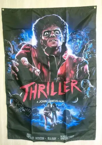 마이클 잭슨 THRILLER 태피스트리 패브릭 소재