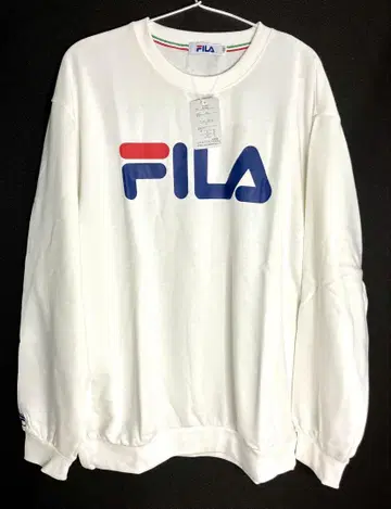 FILA 화이트 맨투맨