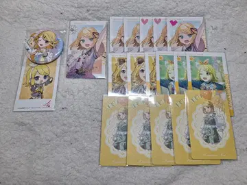 프로세카 카가미네 린 묶음 판매 에피카 오로라 캔뱃지 감사제